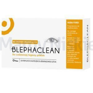 Blephaclean Chusteczki do powiek 20 sztuk