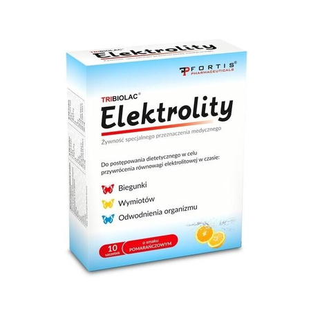 Tribiolac Elektrolity 10 saszetek