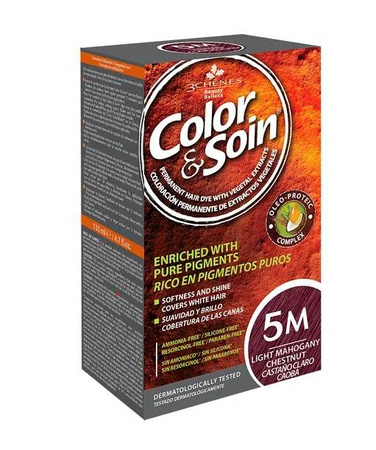 Farba COLOR&SOIN 5M mahoniowy jasny kasztan