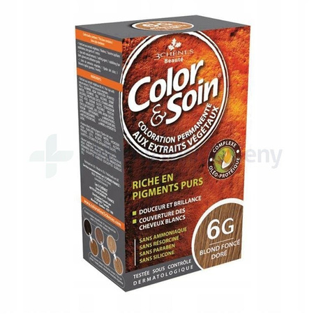 Farba COLOR&SOIN 6G złocisty ciemny blond