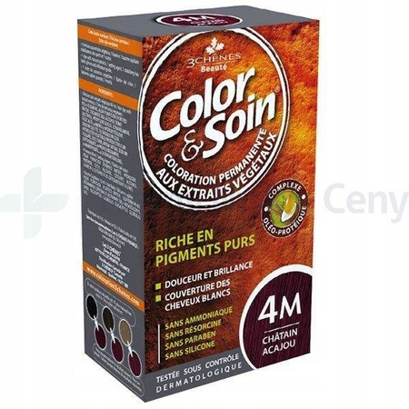 Farba COLOR&SOIN 4M mahoniowy kasztan