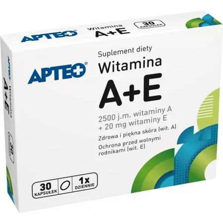 Witamina A+E APTEO 30 kapsułek