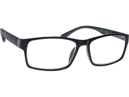 BRILO Okulary RE 058A +2,00 czarne