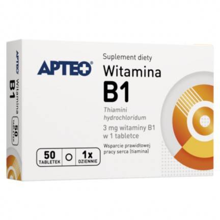 Witamina B1 APTEO 3 mg 50 tabletek