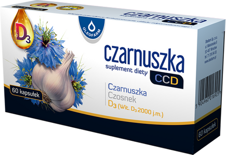 Czarnuszka CCD 60 kapsułek OLEOFRAM