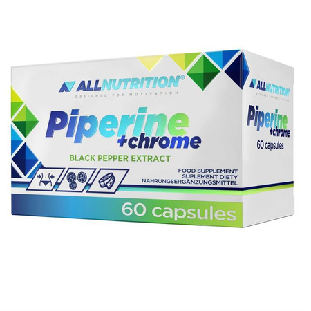 Allnutrition Piperine+ chrome 60 kapsułek