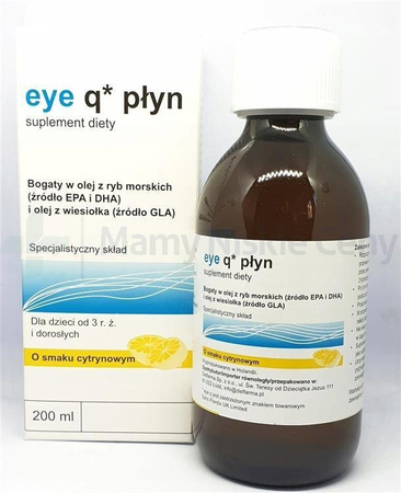 Eye Q Płyn smak cytrynowy 200ml DELFARMA