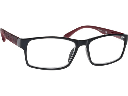 BRILO Okulary RE 058B +1,00 brąz