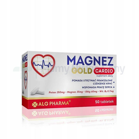 Magnez Gold Cardio 50 tabletek