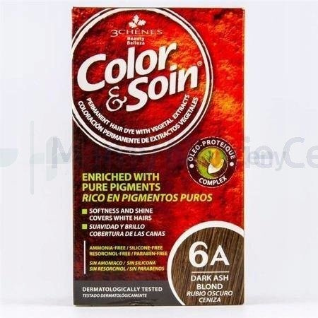 Farba COLOR&SOIN 6A ciemno-popielaty blond