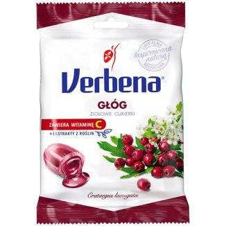 Cukierki ziołowe VERBENA Głóg 60g