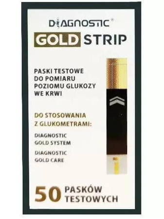 Paski Diagnostic Gold Strip 50pask.