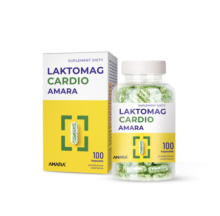 Laktomag Cardio AMARA 100 kapsułek 