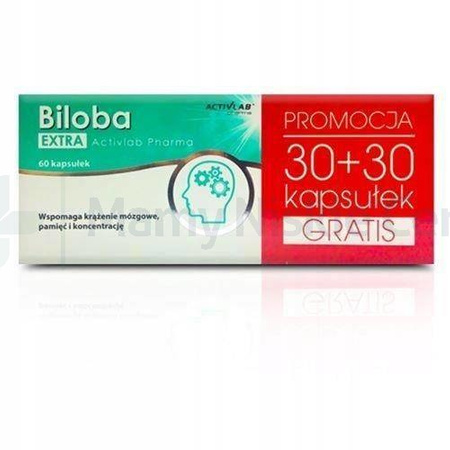 Biloba Extra 60 kapsułek