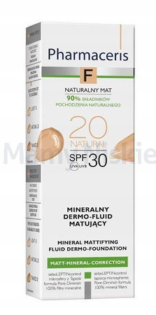 PHARMACERIS F FLUID MATUJACY NATURAL 20 30ML