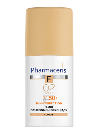 PHARMACERIS F Fluid ochr-kor.02 SAND SPF50