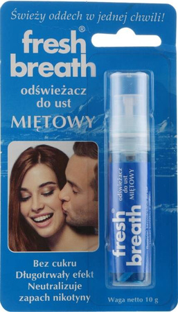 FRESH BREATH odświeżacz do ust Miętowy spr