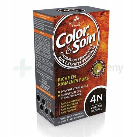 Farba COLOR&SOIN 4N szatyn naturalny