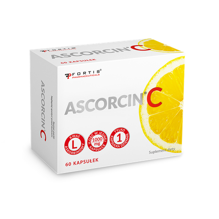 Ascorcin C 60 kapsułek