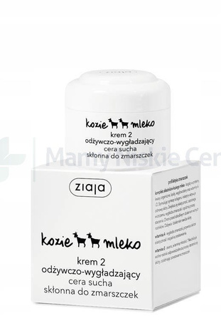 ZIAJA KOZIE MLEKO Krem 2 odżywczy 50 ml