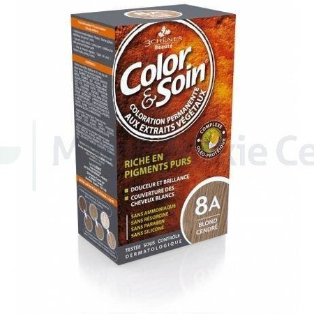 Farba COLOR&SOIN 8A popielaty blond