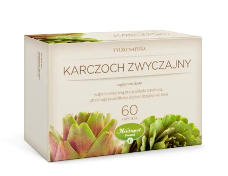 Karczoch zwyczajny Tylko Natura 60 kapsułek