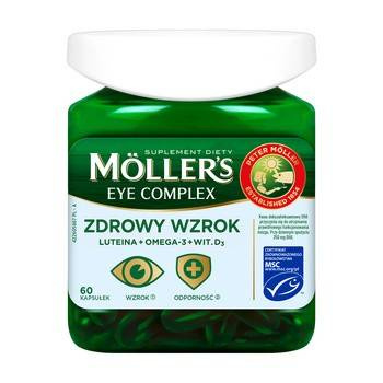 Moller's Eye Complex Zdrowy wzrok 60 kapsułek