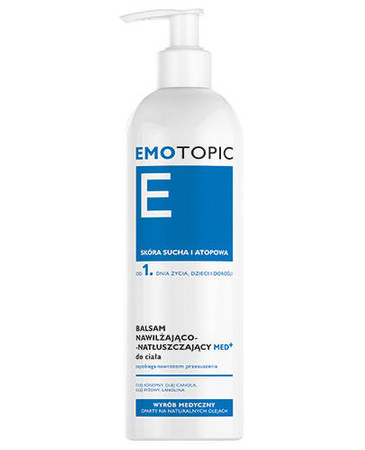 EMOTOPIC Balsam nawilżająco-natłuszczający do ciała 400 ml