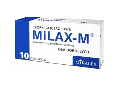 Czopki glicerynowe 2g x 10szt. MILAX-M