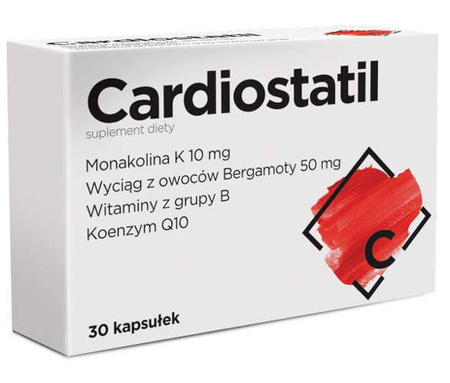 Cardiostatil x 30 kaps.