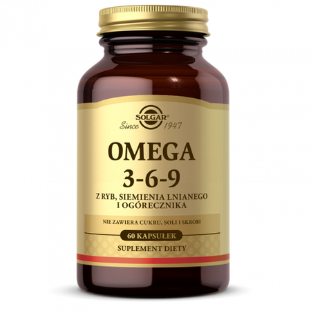 SOLGAR Omega 3-6-9 60 kapsułek