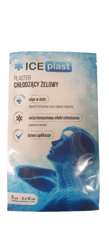 Ice Plast Plaster chłodzący żelowy 2 sztuki 