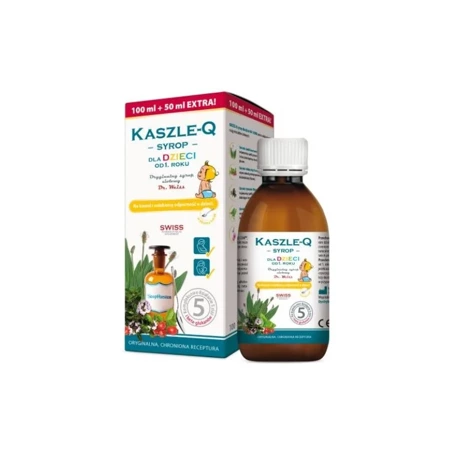 KASZLE-Q Syrop dla dzieci 150 ml