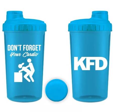 KFD Shaker PRO cardio niebieski 700ml