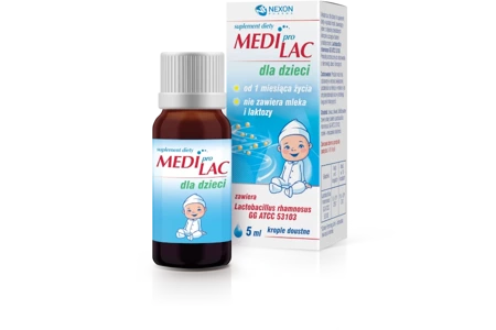 Mediprolac dla dzieci krople 5 ml