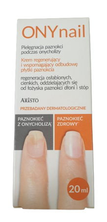 ONYnail Krem regenerujący do paznokci 20 ml